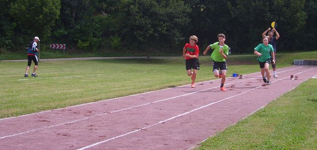 k Sportplatz Laufbahn